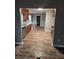 Eat-in kitchen featuring stainless appliances, granite counters and wood cabinets at 563 Fieldgreen Dr, Jonesboro, GA 30238
