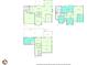 Floor plans for levels 1, 2, and basement with bedrooms, kitchen, and living areas at 7014 E Hills Way, Woodstock, GA 30189