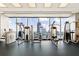 Spacious gym featuring weight machines and stunning cityscape views at 3344 Peachtree Rd # 3505, Atlanta, GA 30326