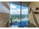 Bright office space with glass desk and large windows featuring views of the city at 3344 Peachtree Rd # 3505, Atlanta, GA 30326
