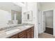 Bathroom includes double sinks, a walk-in shower, and great storage at 2760 Lions Gate Dr, Cumming, GA 30041