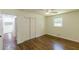 Bedroom showing wood floors and closet space with lots of natural light at 3275 Clifton Church Se Rd, Atlanta, GA 30316