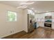 View of the modern kitchen featuring stainless steel appliances at 3275 Clifton Church Se Rd, Atlanta, GA 30316