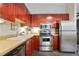 Updated kitchen with stainless steel appliances, ample cabinet space and modern fixtures at 791 Wylie Se St # 807, Atlanta, GA 30316