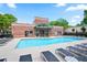 Sparkling community pool with ample lounge chairs for relaxing at 791 Wylie Se St # 807, Atlanta, GA 30316