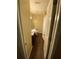 Bright bathroom with wood-look tile floors, a vanity, and shower stall at 3753 Soapstone Rd, Decatur, GA 30034