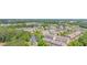 Stunning aerial view of the community surrounded by lush greenery and mature trees at 4448 Tacoma Trce, Suwanee, GA 30024