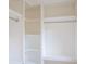 Well-organized closet with adjustable shelves and ample space for storage and organization at 4448 Tacoma Trce, Suwanee, GA 30024