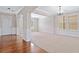 Expansive living area with hardwood and carpet, perfect for entertaining at 4920 Fourth Rail Ln, Cumming, GA 30040
