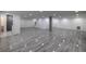 Finished basement featuring recessed lighting and stylish wood-look tile flooring at 4 Bentley Trace Mnr, Atlanta, GA 30327