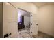 Bathroom features stylish vanity with vessel sink, modern fixtures, and marble flooring at 4 Bentley Trace Mnr, Atlanta, GA 30327