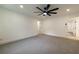Large bedroom with a ceiling fan and hardwood floors at 4 Bentley Trace Mnr, Atlanta, GA 30327