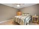 Bedroom with wood floors, ceiling fan and nice closet, great for guests or  at 4771 Pinefield Nw Dr, Acworth, GA 30102