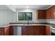 Kitchen area featuring stainless steel appliances and granite countertops at 4771 Pinefield Nw Dr, Acworth, GA 30102