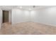 Finished basement featuring tiled flooring, recessed lights, and white walls at 3916 Green Forest Se Ln, Smyrna, GA 30082