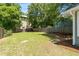 Spacious backyard features a well-manicured lawn, privacy fence, and mature trees at 1116 United Se Ave, Atlanta, GA 30316