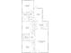 Detailed floor plan showcasing the layout of the bedrooms, bathrooms, kitchen, and living spaces at 1116 United Se Ave, Atlanta, GA 30316