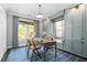 Home office with custom built ins, built in seat, and large windows for natural light at 1116 United Se Ave, Atlanta, GA 30316