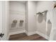 Walk-in closet with white wire shelving, offering ample storage space and organization at 231 Laurel Vista Dr, Canton, GA 30114