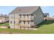 New construction home with a two-story deck overlooking the backyard at 231 Laurel Vista Dr, Canton, GA 30114