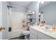 Bathroom featuring a shower-tub combo at 2735 Snapfinger Mnr, Decatur, GA 30035