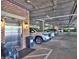Garage parking area with parked cars and an elevator for convenient access at 351 Ne Washington Ne Ave # 307, Marietta, GA 30060