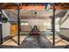 Image of the garage featuring overhead storage and garage door at 1216 Oleander Sw Dr, Lilburn, GA 30047