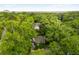 A neighborhood aerial view showcasing mature trees and lush landscaping during summertime at 132 East Ne Dr, Atlanta, GA 30305