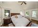 Bright bedroom featuring hardwood floors and lots of natural light from windows at 132 East Ne Dr, Atlanta, GA 30305