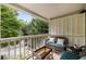 Cozy porch area with seating and lovely outdoor view at 132 East Ne Dr, Atlanta, GA 30305
