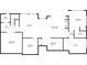 Upper level floor plan includes bedrooms, Gathering room, gym, media room and office layout at 23 Sunset Se Rdg, Cartersville, GA 30121