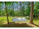 Relaxing hammock hanging between trees, offering a peaceful outdoor space at 23 Sunset Se Rdg, Cartersville, GA 30121