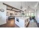 Beautiful modern kitchen featuring a large island, stainless steel appliances, and an open concept layout at 23 Sunset Se Rdg, Cartersville, GA 30121