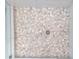 Pebble tile shower floor with a modern drain at 23 Sunset Se Rdg, Cartersville, GA 30121