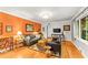Inviting living room with hardwood floors, comfortable seating, and stylish decor accents at 2511 Oak Ave, Tucker, GA 30084