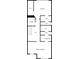Second floor floorplan rendering that shows bedrooms, walk-in closets, bathrooms, laundry, and a loft at 5221 Sherwood Way, Cumming, GA 30040