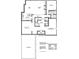 Basement floor plan with a game room, recreation room, kitchenette, movie theater, and three-car garage at 4253 Biltmore Pl, Marietta, GA 30062