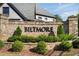 Biltmore community entrance sign surrounded by lush greenery, highlighting a beautiful neighborhood at 4253 Biltmore Pl, Marietta, GA 30062