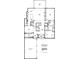 First-floor plan featuring a spacious Gathering room, kitchen with island, and a three-car garage at 4253 Biltmore Pl, Marietta, GA 30062