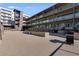 Exterior view of building showing a pool, balcony and architectural details at 890 Memorial Se Dr # 105, Atlanta, GA 30316