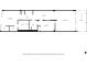 Detailed floor plan showcasing the layout, including the living room, kitchen, bedroom, and balcony at 890 Memorial Se Dr # 105, Atlanta, GA 30316