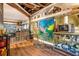 Cozy living room with hardwood floors, a glass table, and unique decor at 100 Biscayne Nw Dr # A1, Atlanta, GA 30309