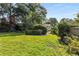 Lush backyard with manicured lawn and landscaped garden at 239 Kings Hwy, Decatur, GA 30030