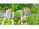 Aerial view of neighborhood with mature trees and well maintained landscaping at 2298 Pembrook Pl, Atlanta, GA 30324