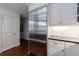 Modern kitchen with stainless steel refrigerator and stylish cabinetry at 2298 Pembrook Pl, Atlanta, GA 30324