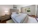 Bright main bedroom featuring hardwood floors, a large window, and contemporary furnishings at 2298 Pembrook Pl, Atlanta, GA 30324