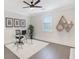 Stylish home office featuring contemporary decor and a geometric display shelf at 2499 Peachtree Ne Rd # 503, Atlanta, GA 30305