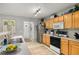Functional kitchen with ample cabinet space and modern appliances at 360 Parkview Manor Dr, Tucker, GA 30084
