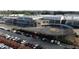 Aerial view of a modern school building with a large parking lot and well-maintained grounds at 360 Parkview Manor Dr, Tucker, GA 30084