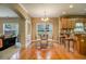 Cozy dining area flows seamlessly into the kitchen, perfect for casual meals at 4765 Smokestone Dr, Douglasville, GA 30135